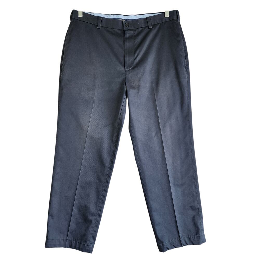 Brooks Brothers Mens Clark‎ Lightweight Advantage Chino Pants Size 36 X 28 Navy